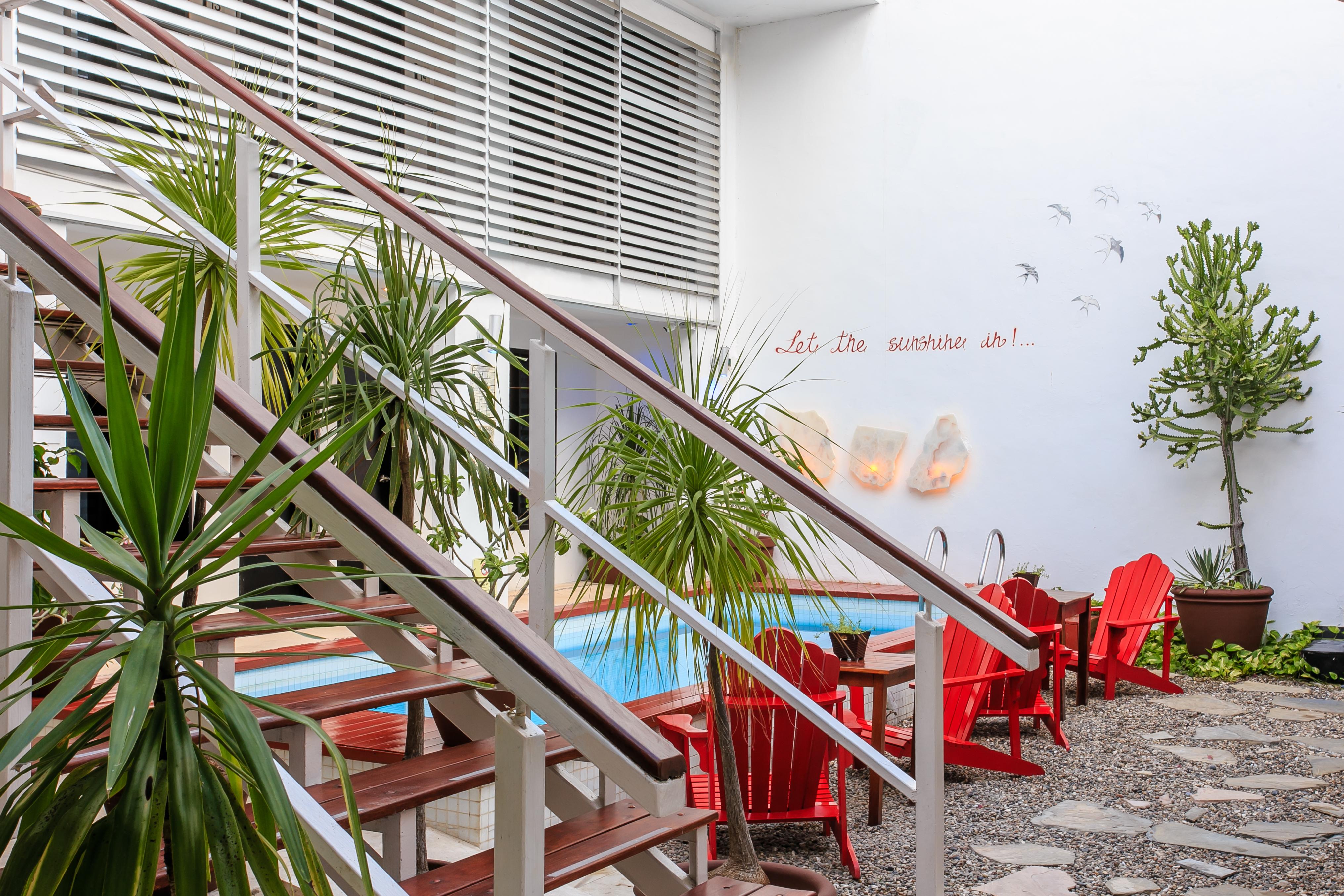 Casa Ticul Hotel Boutique - 5Th Ave (Adults Only) Playa del Carmen Exterior foto The pool at the hotel